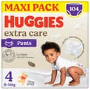 4x Huggies Extra Care Pants Maat 4 (9 - 14 kg) 26 stuks