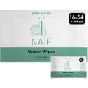 Naif Baby & Kids plasticvrije billendoekjes 16x54 = 864 stuks