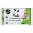 Cheeky Panda Babydoekjes Bamboe 60 stuks