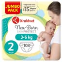 Kruidvat NewBorn Mini Maat 2 Luiers Jumbopack - 108 stuks