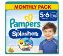 Pampers Splashers - Maat 5-6 - 80 Zwemluiers