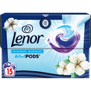 Lenor Pods Katoen Fris wascapsules - 15 wasbeurten