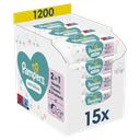 Pampers Sensitive billendoekjes 15x80 stuks